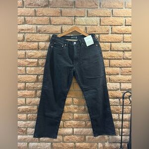 Abercrombie & Fitch Men's Black Straight Jeans Vintage stretch